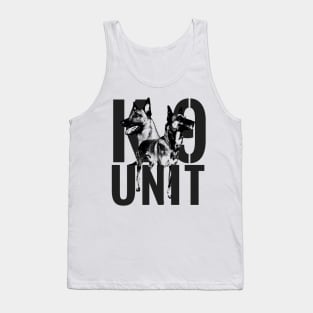 K-9 Unit - Police Dog Unit- Malinois Tank Top